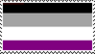 Asexual – a sexual orientation characterized by lack of or non-existent sexual attraction. Asexual people can have sexual desires (libido), but not a real sexual attraction to people. Asexual people are often called aces.