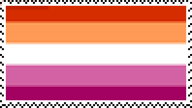 Lesbian, Most often a homosexual woman; can also mean someone that is homoromantic (lesbiromantic). More broadly, a lesbian can be defined as someone, oftentimes a woman, that experiences queer attraction (of any form, ex. romantic, aesthetic, tertiary) to women. The term can also be inclusive of attraction experienced by, as well as attraction to, non-binary people.